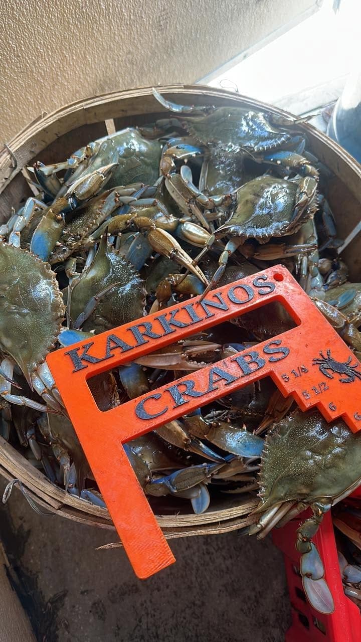 The Karkinos gauge — every crab measured